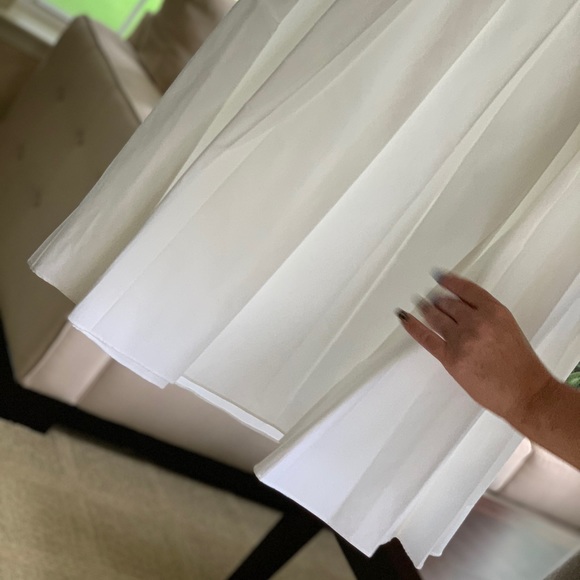 MICHAEL KORS- White Pleated Skirt - Picture 5 of 11